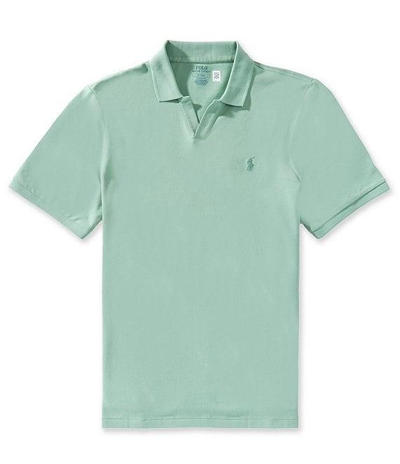 Polo Ralph Lauren Johnny Collar Stretch Mesh Short Sleeve Polo Shirt Product Image