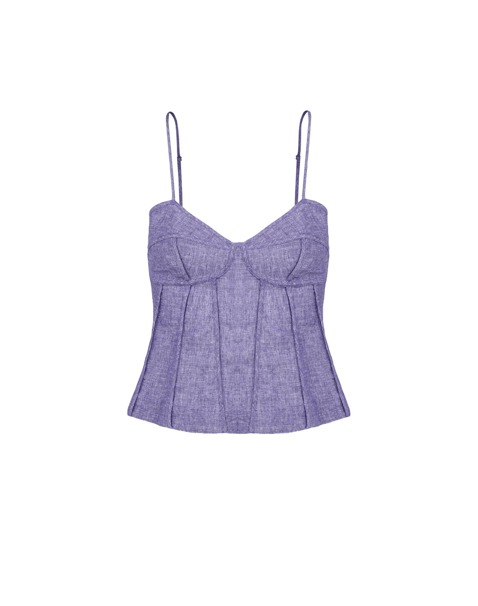 Nita Top - Le Bleu Product Image