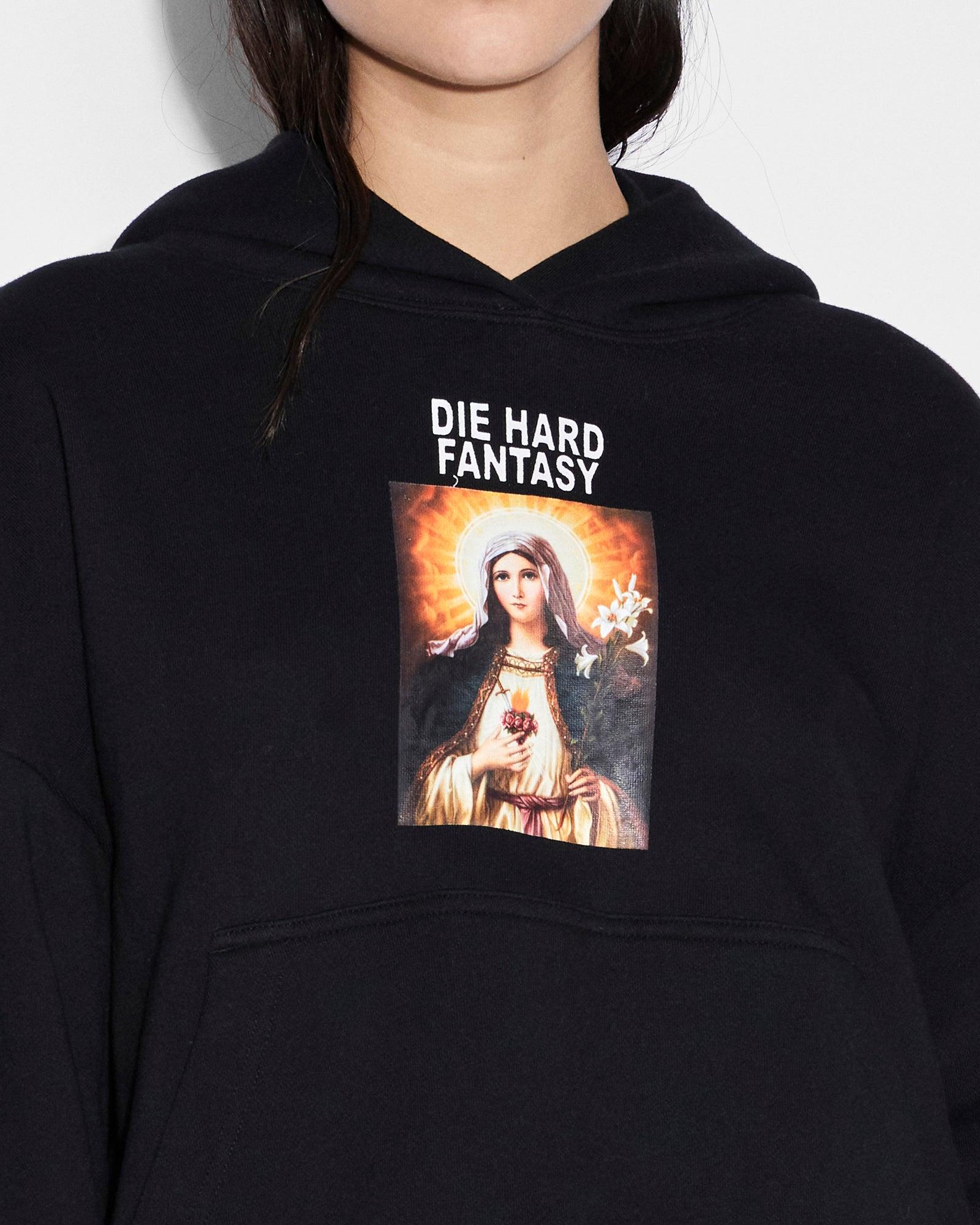 DIE HARD SLOUCH HOODIE BLACK Female Product Image