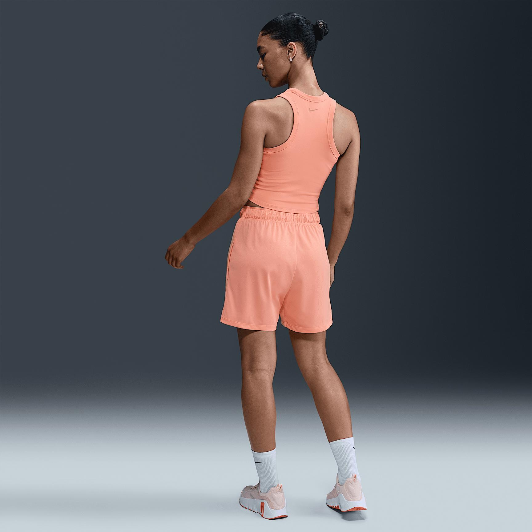 Nike Womens One Fitted Dri-FIT Cropped Tank Top | FN2806-844 Product Image