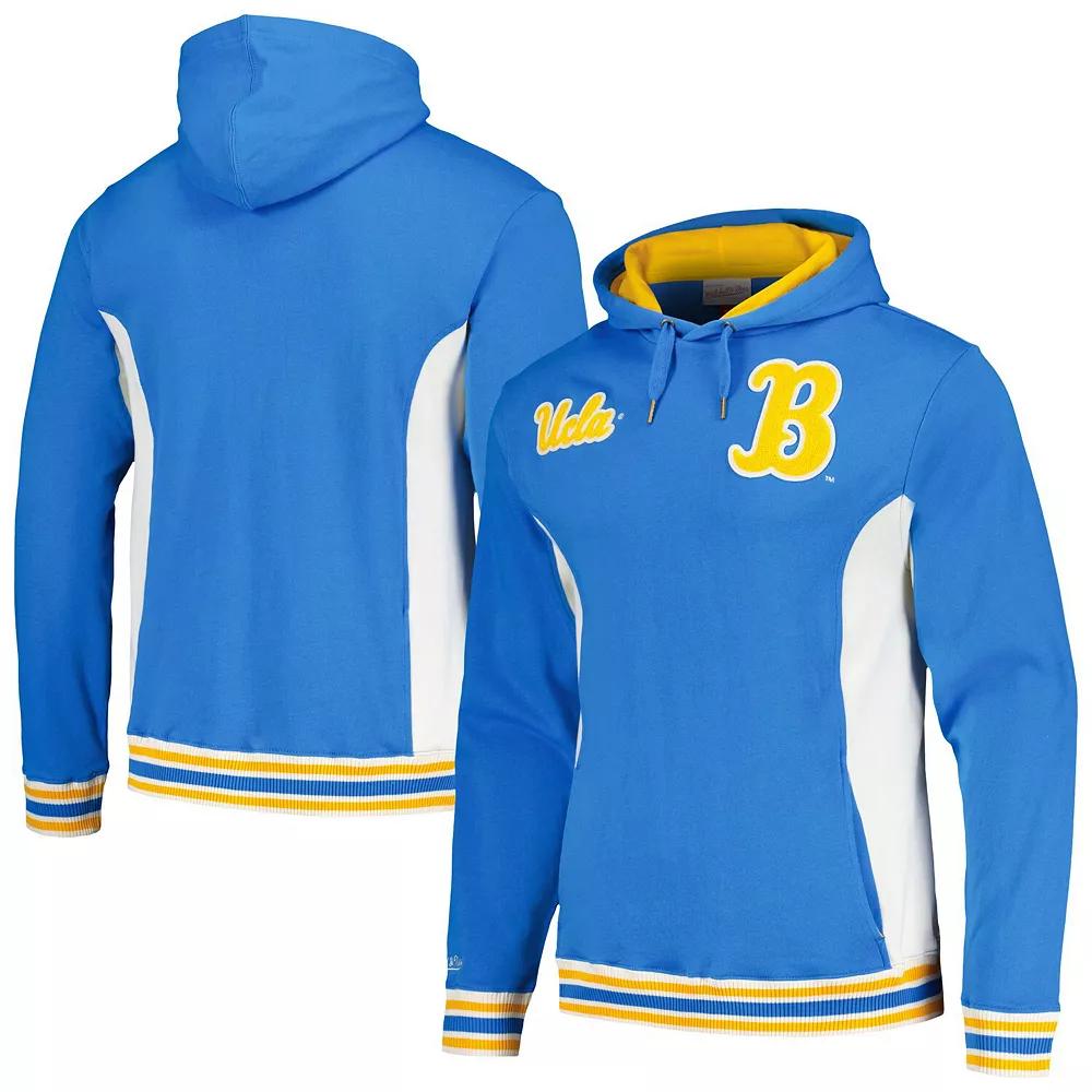 Men's Mitchell & Ness Blue UCLA Bruins Team Legacy French Terry Pullover Hoodie,  Product Image