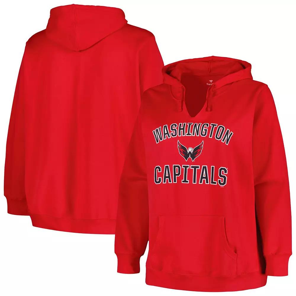 Women's Profile Red Washington Capitals Plus  Product Image