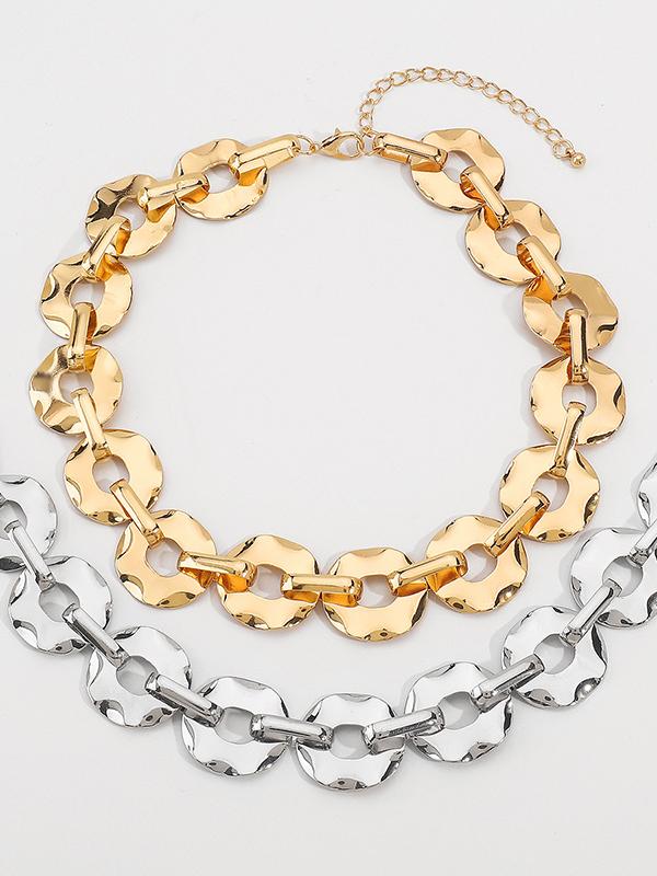 Normcore Chains Geometric Necklaces Accessories Product Image