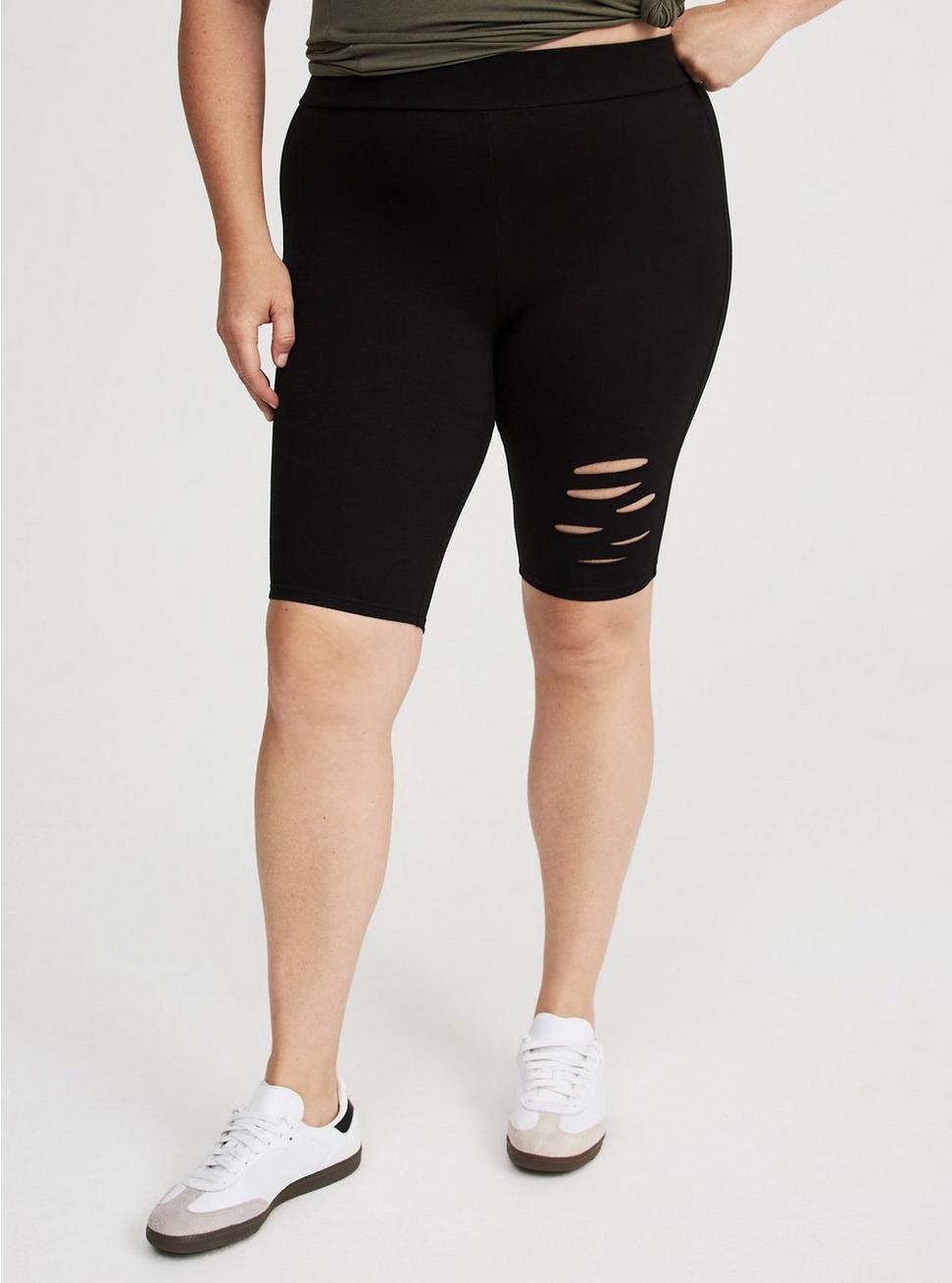 11'' Destructed Bermuda Bike Short Product Image