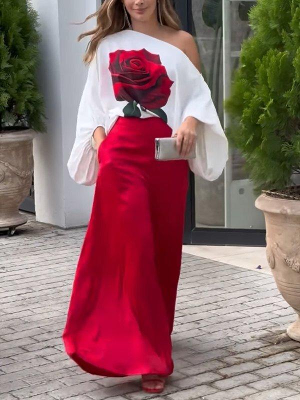 High Waisted Loose Pockets Solid Color Pants Trousers Product Image