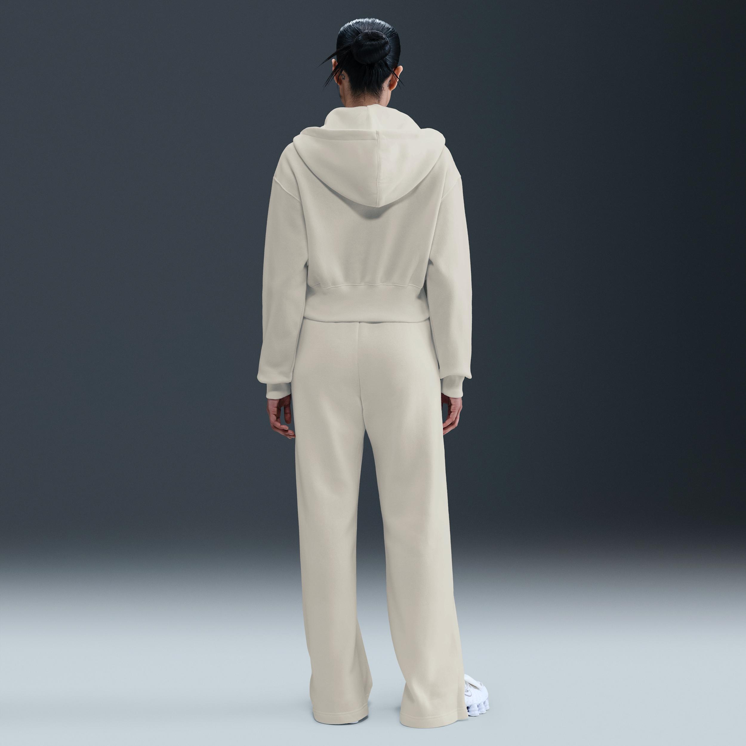 Womens Nike Sportswear Phoenix Fleece High-Waisted Wide-Leg Pants | IH1011-133 Product Image