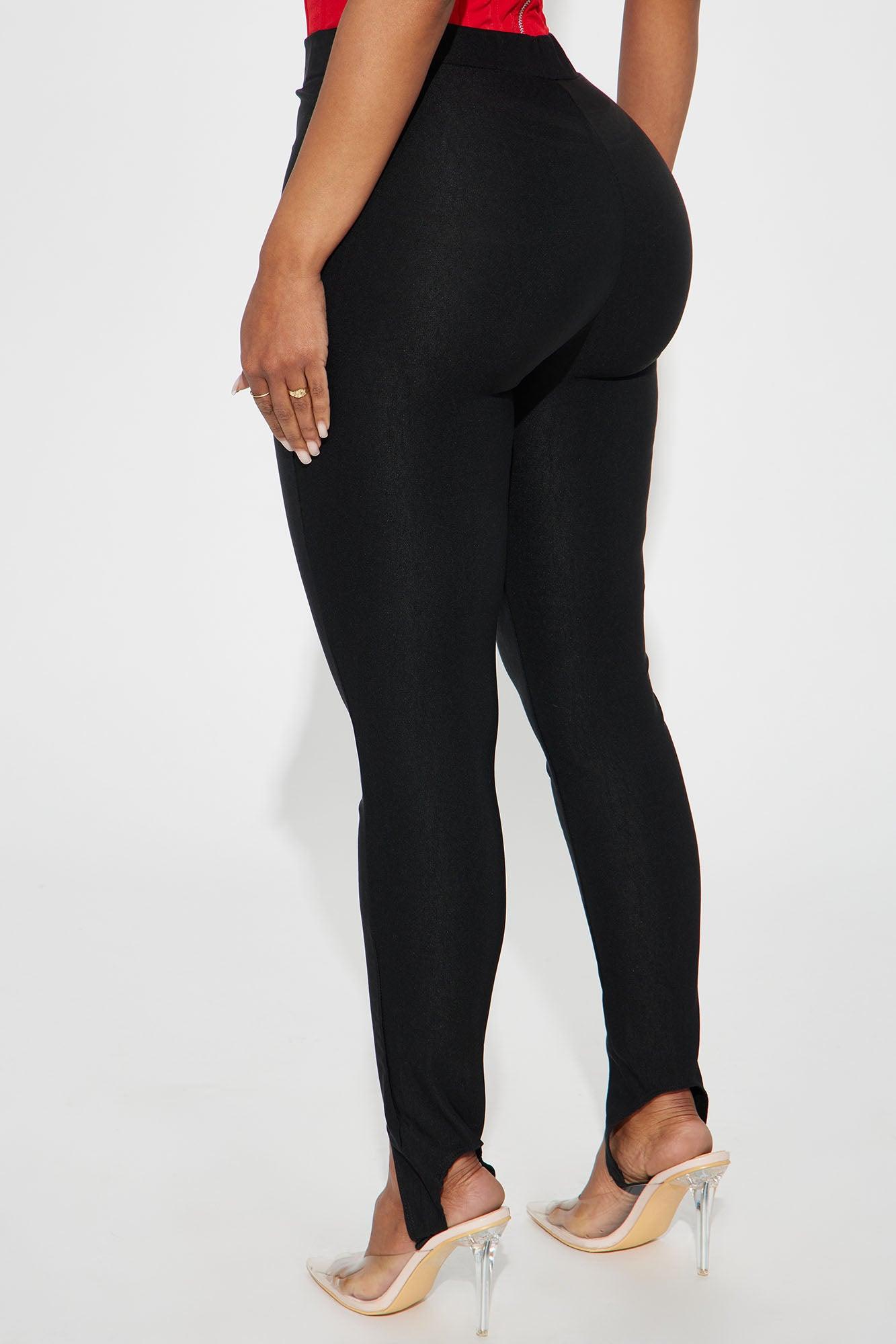 Keeping Tabs Stirrup Legging - Black Product Image