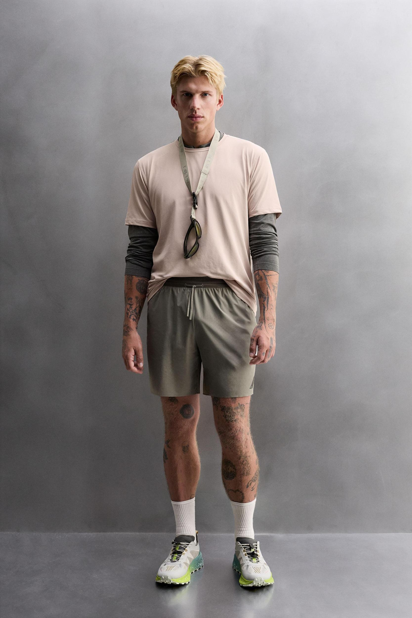 LIGHTWEIGHT PERFORATED SHORTS Product Image