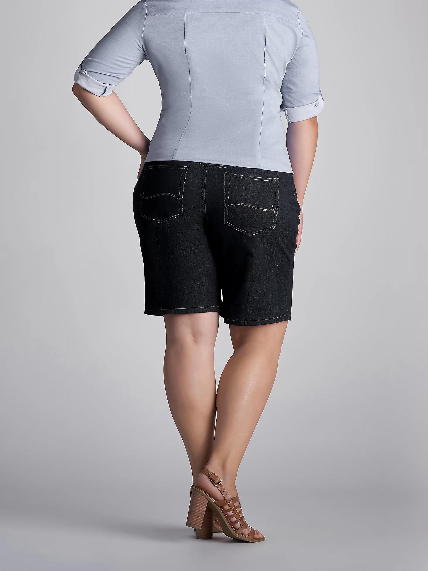 Women’s Relaxed Fit Kathy Bermuda (Plus) | Women's Shorts | Lee® Product Image