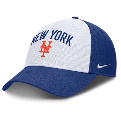 New York Mets Club Nike Mens Dri-FIT MLB Adjustable Hat | NB11155NNME-Q6E Product Image