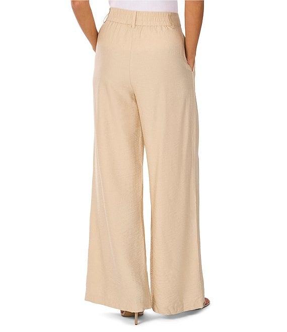 Vince Camuto Pleated Wide Leg Trouser Pants Product Image