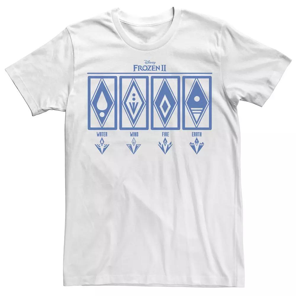 Disney's Frozen 2 Elemental Panels Men's Tee,  Product Image