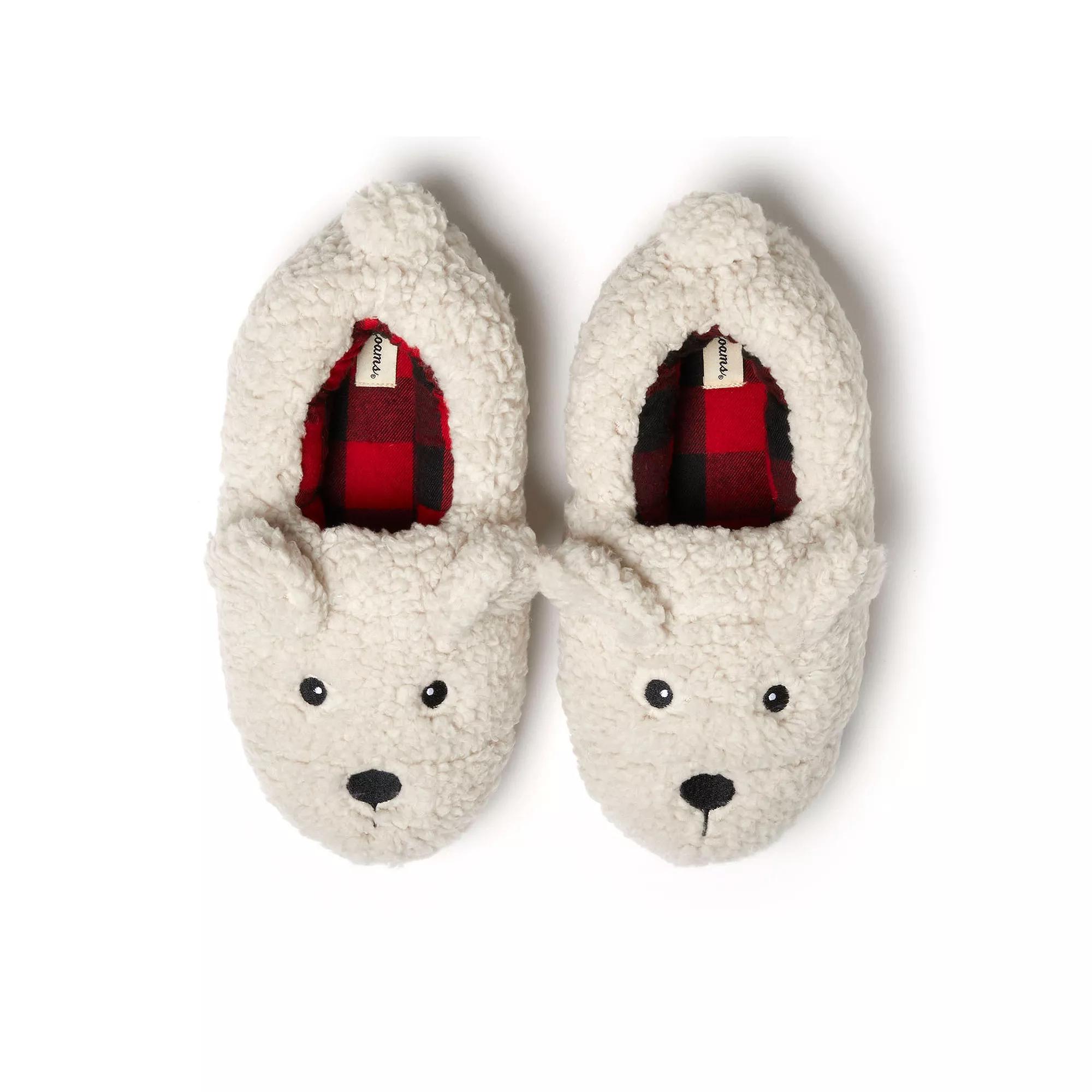 Dearfoams Critter Adult Closed Back Slippers, Adult Unisex,  Product Image