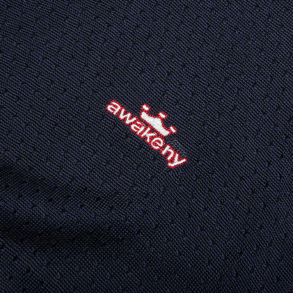 Mesh Polo - Navy Male Product Image