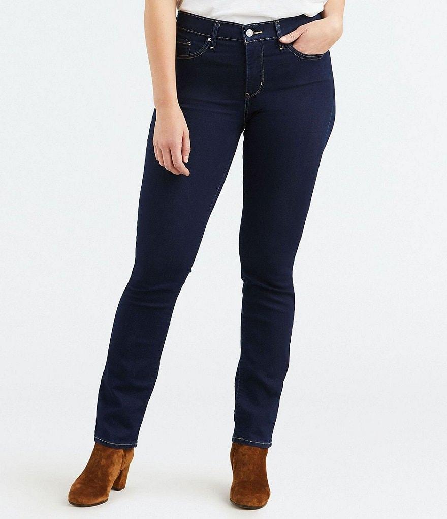 Levi's® 312 Shaping Slim Leg Mid Rise Lightweight Stretch Denim Jeans Product Image