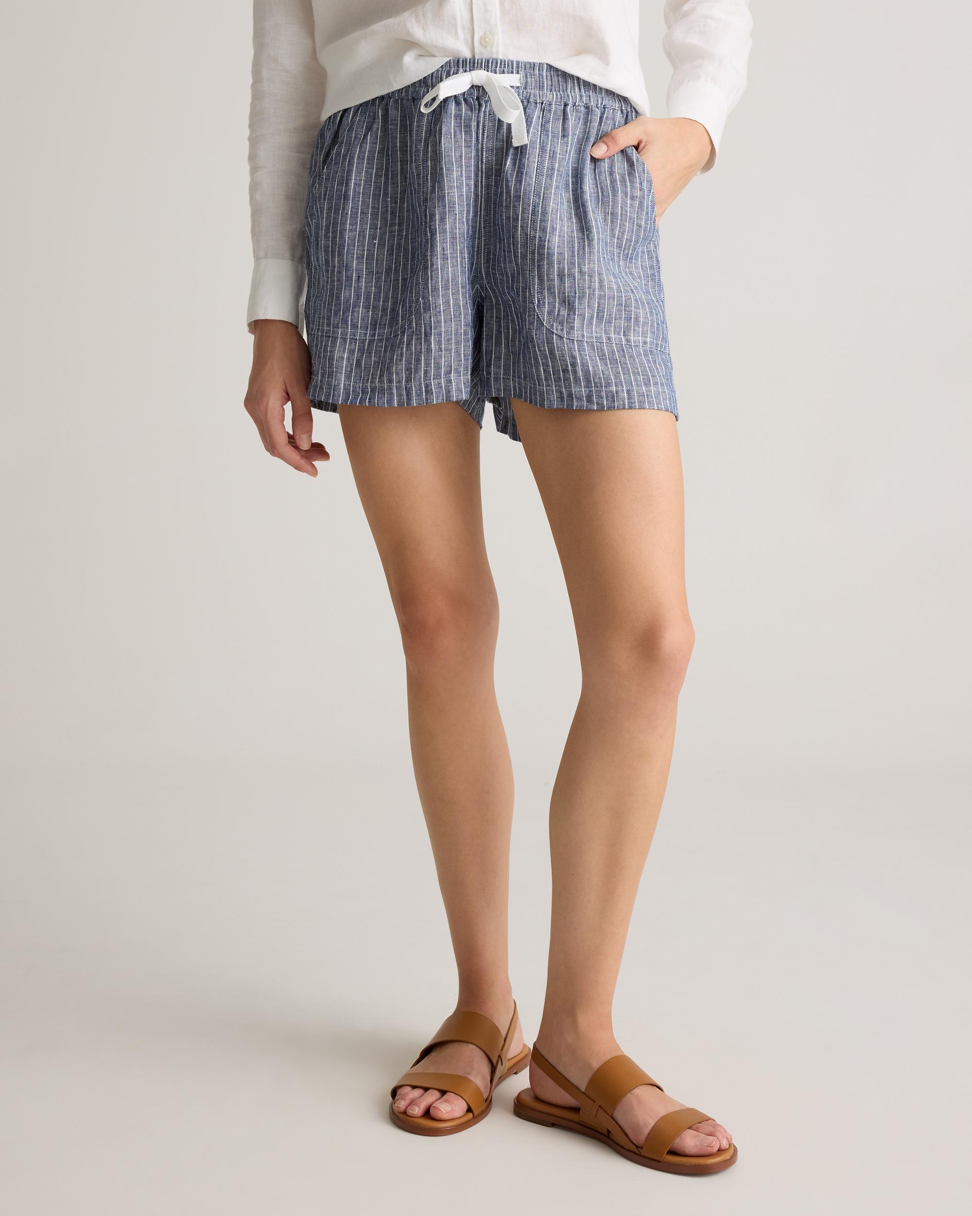 Quince | Women's 100% European Linen Shorts Size XL Product Image