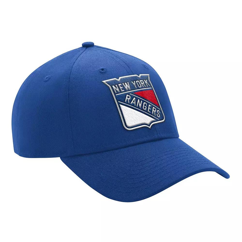 Men's Starter Blue New York Rangers Primary Logo Adjustable Hat, Ran Blue Product Image
