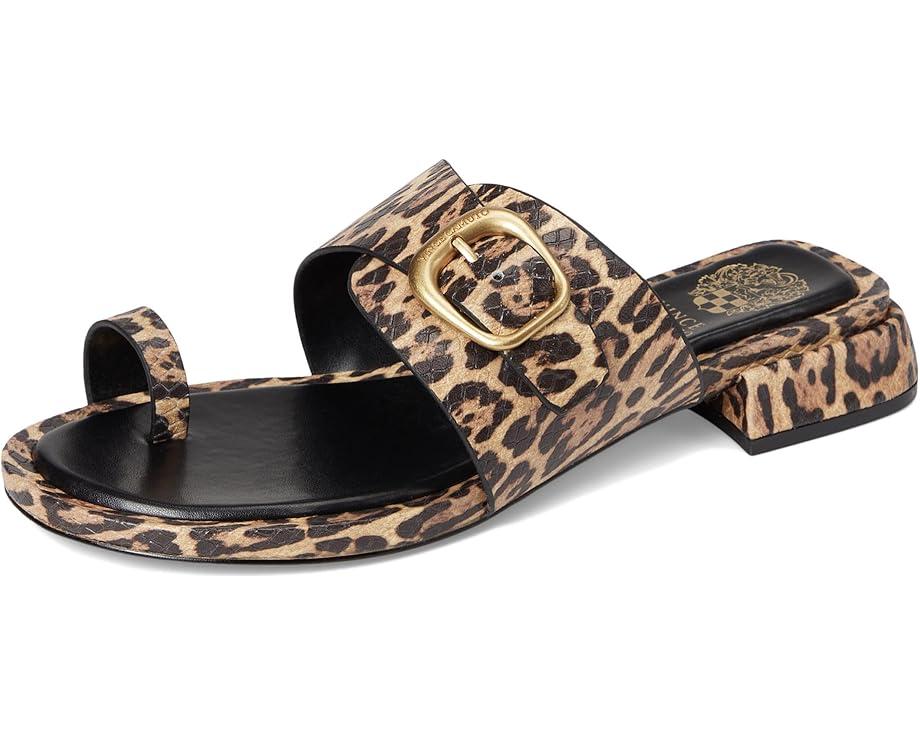 Lenni Banded Buckle Flat Sandals Product Image