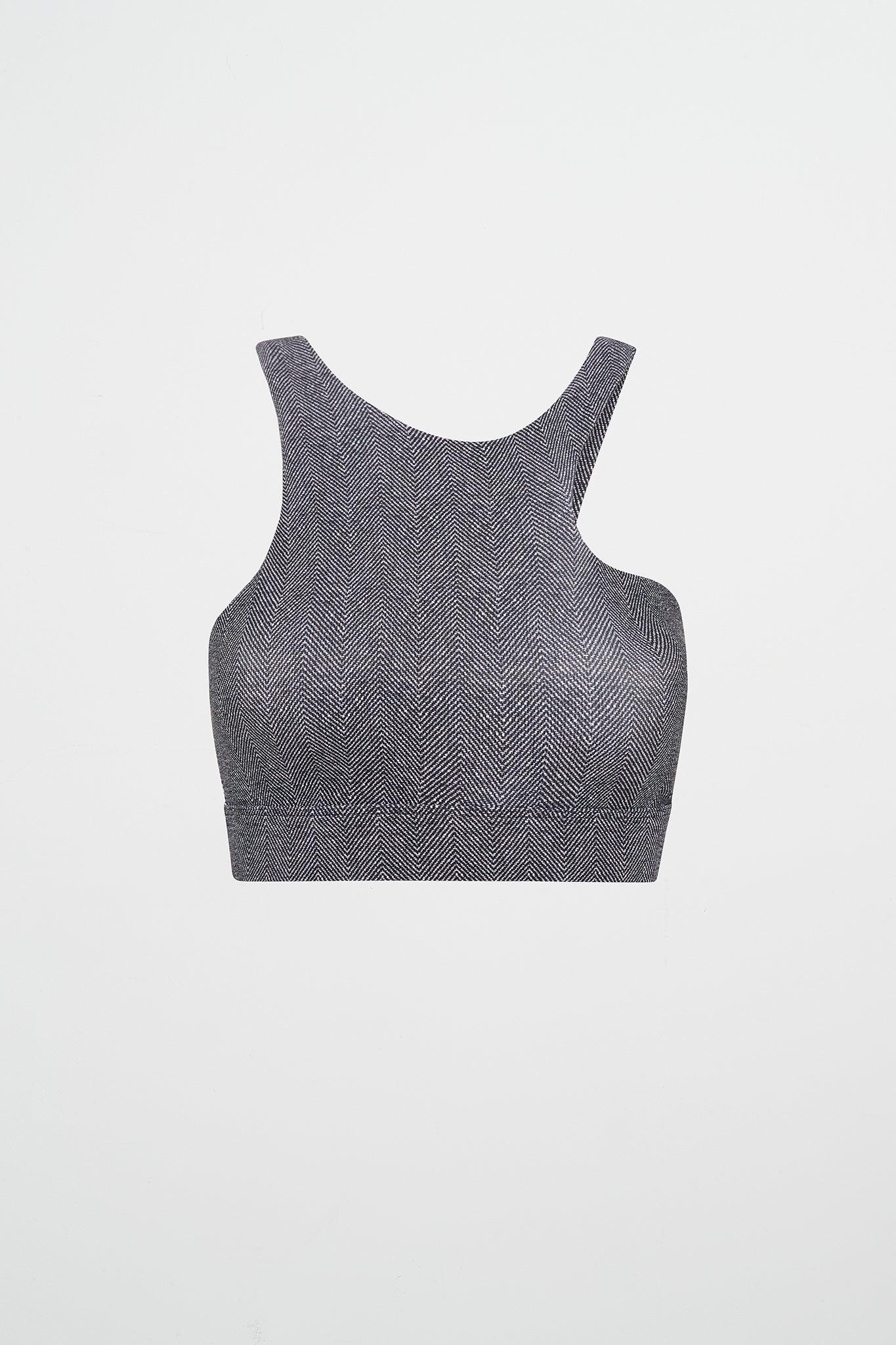 Asymmetric Racer Sports Bra 382 Product Image