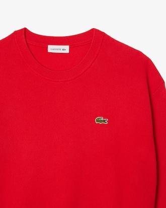 Moss Stitch Cotton Sweater Product Image