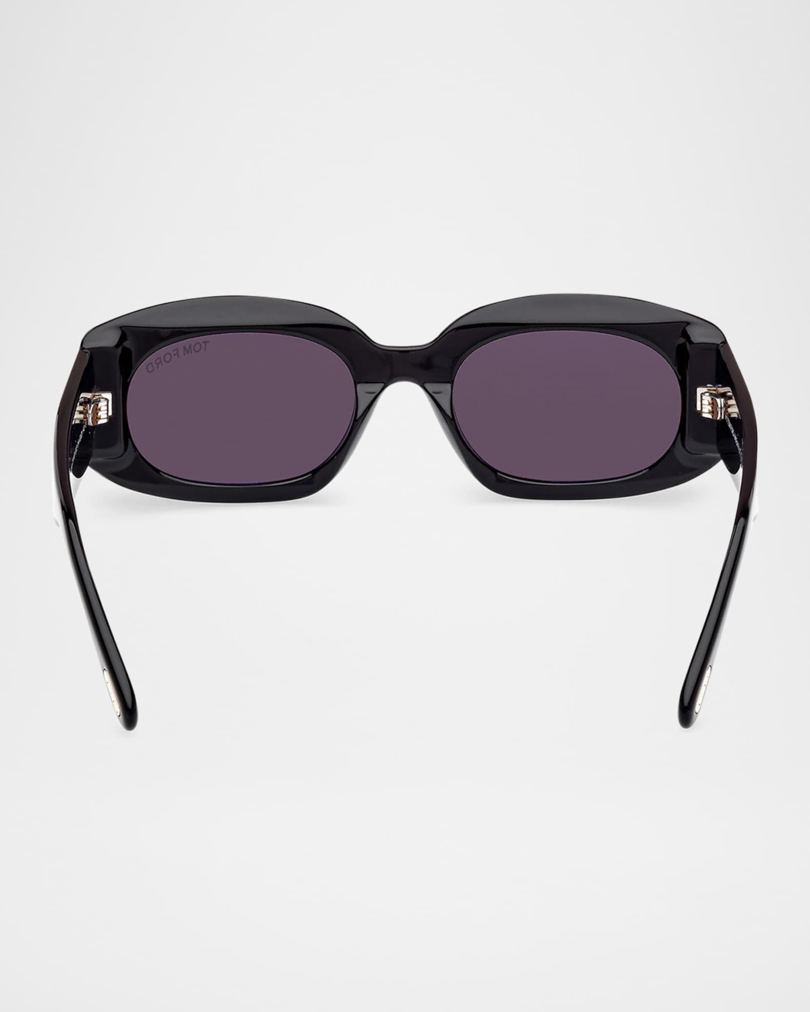 Cielle Oval Acetate Sunglasses Product Image