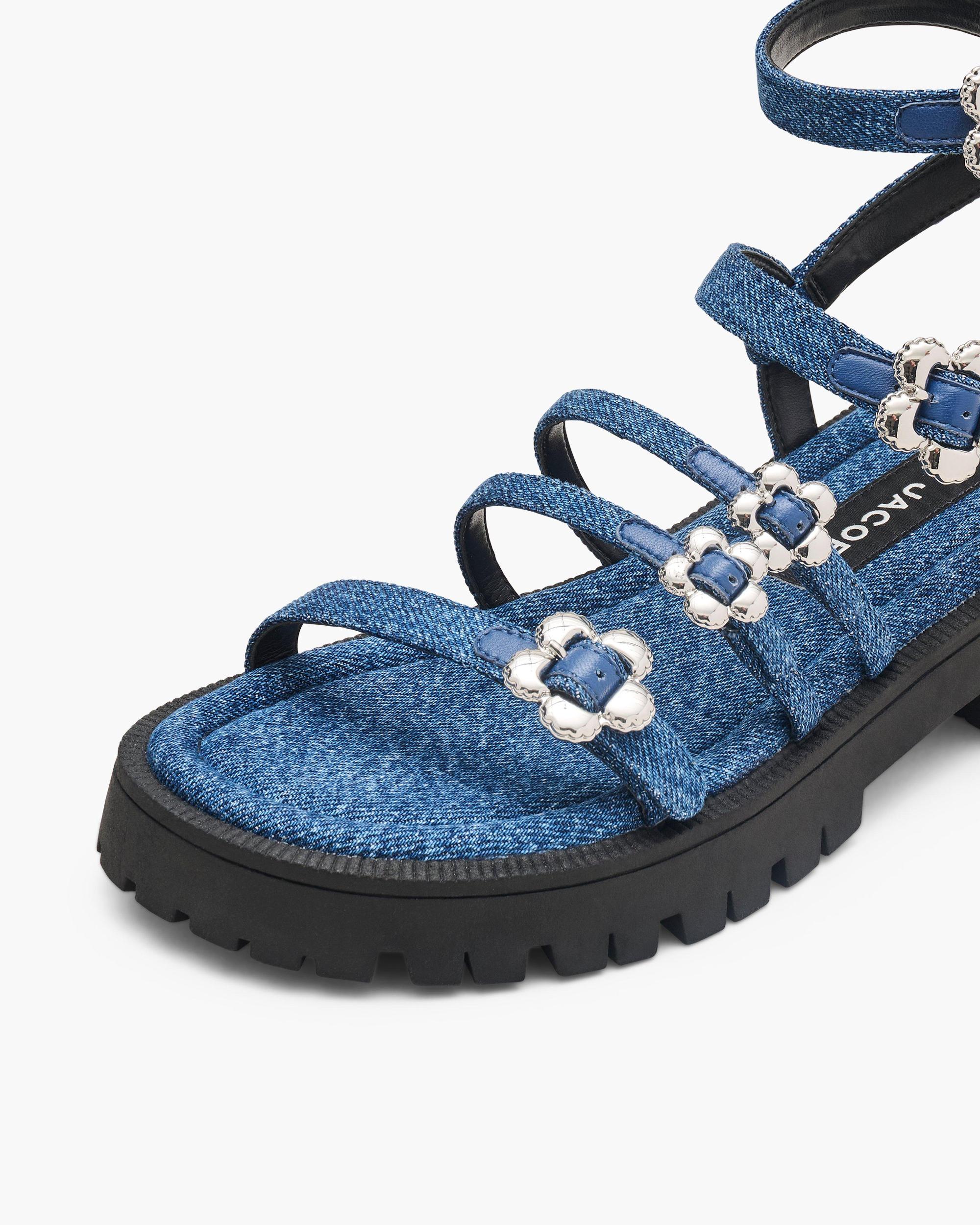 The Denim Daisy Gladiator Sandal Product Image