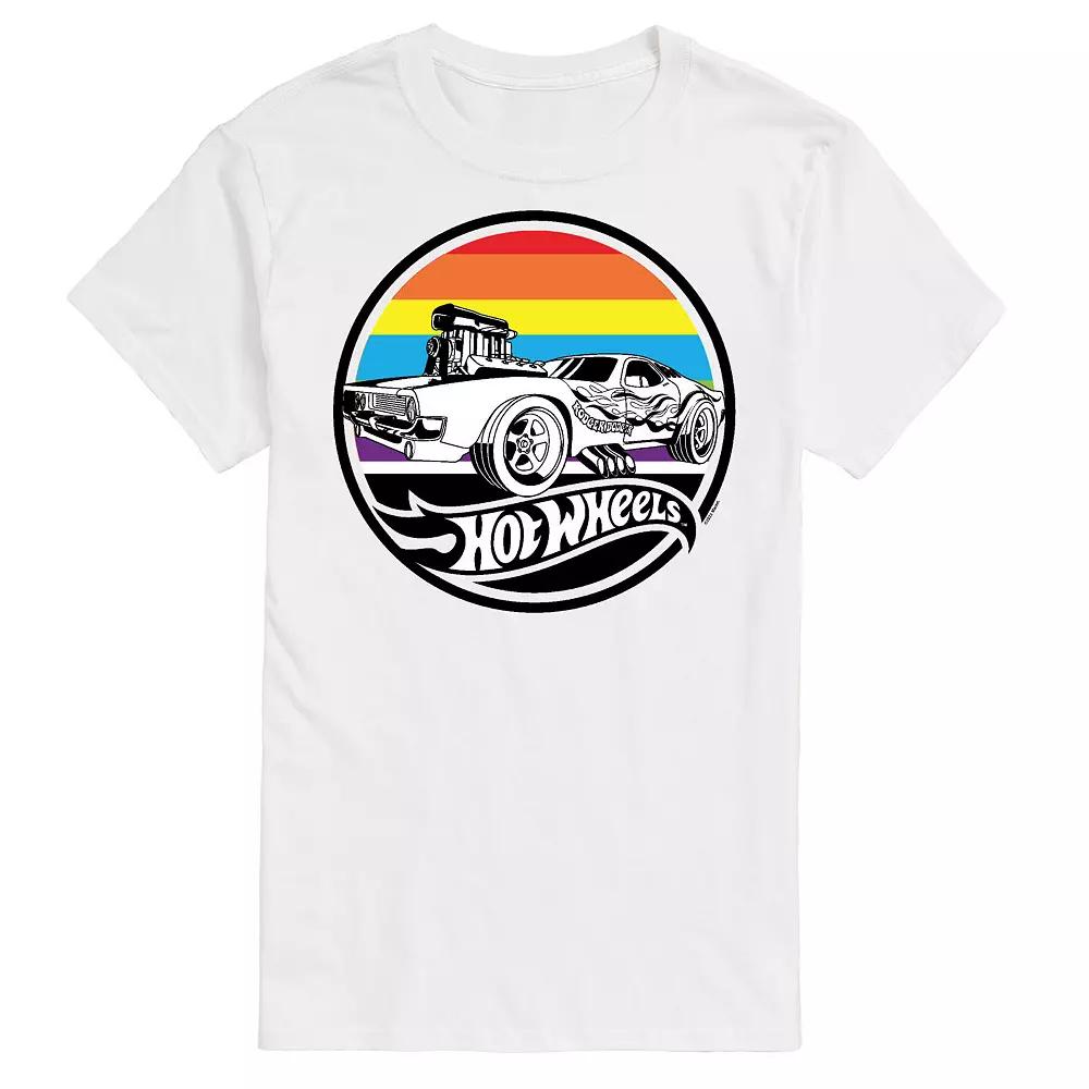 Big & Tall Hot Wheels Flame Car Ride Graphic Tee, Men's,  Product Image