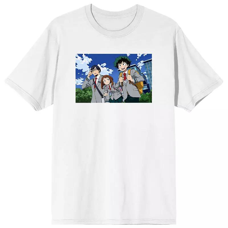 Men's My Hero Academia UA Short Sleeve Graphic T-Shirt, Size: XL, White Product Image