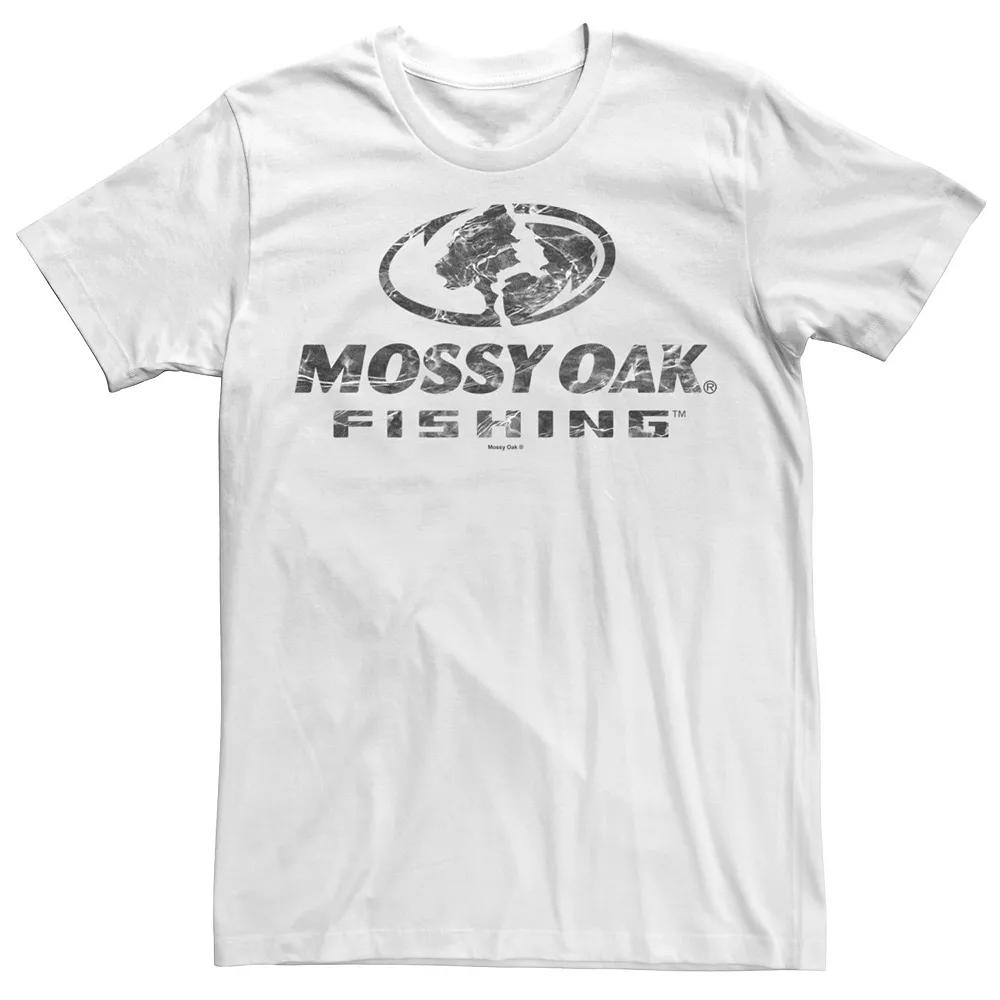 Men's Mossy Oak Fishing Water Surface Logo Tee,  Product Image