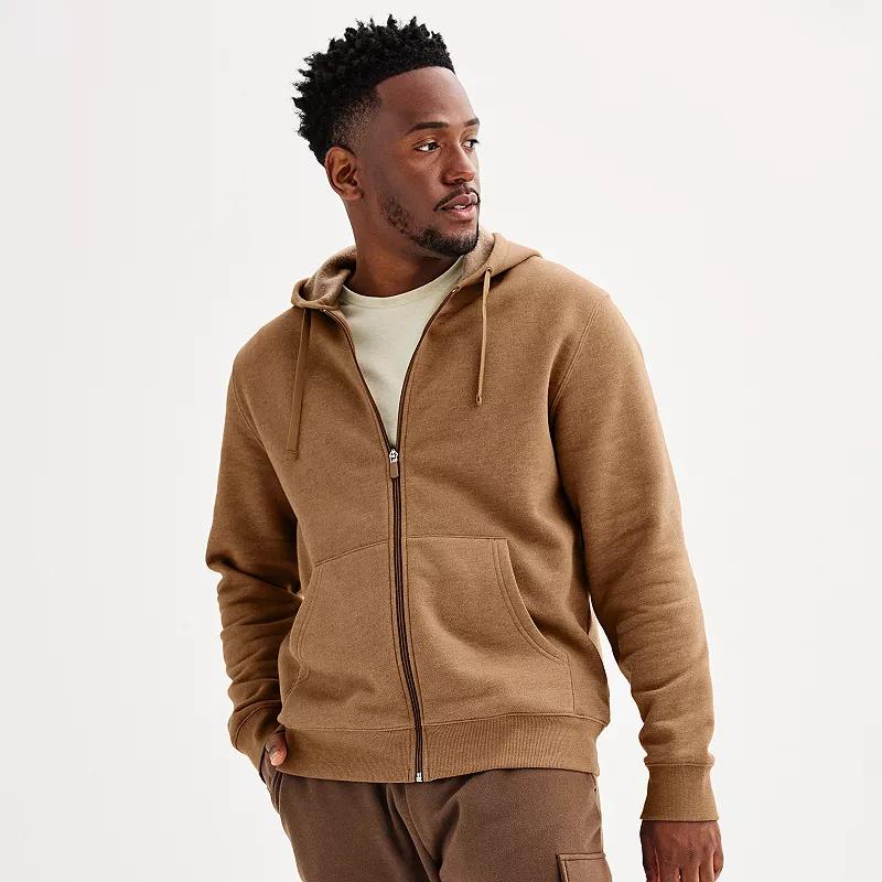 Men's Tek Gear® Ultra Soft Fleece Zip Front Hoodie,  Product Image