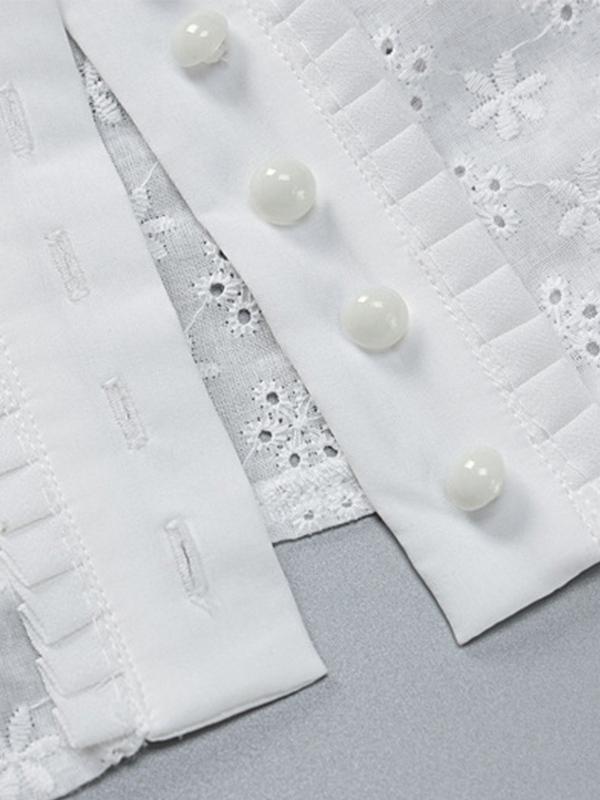 Square Neck Embroidery Cutout Cami Top Product Image