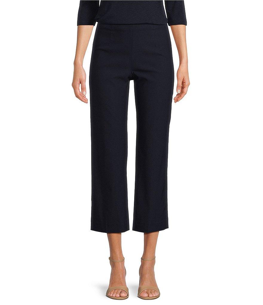 NIC + ZOE Polished Wonder Stretch Wide Leg Cropped Pants Product Image