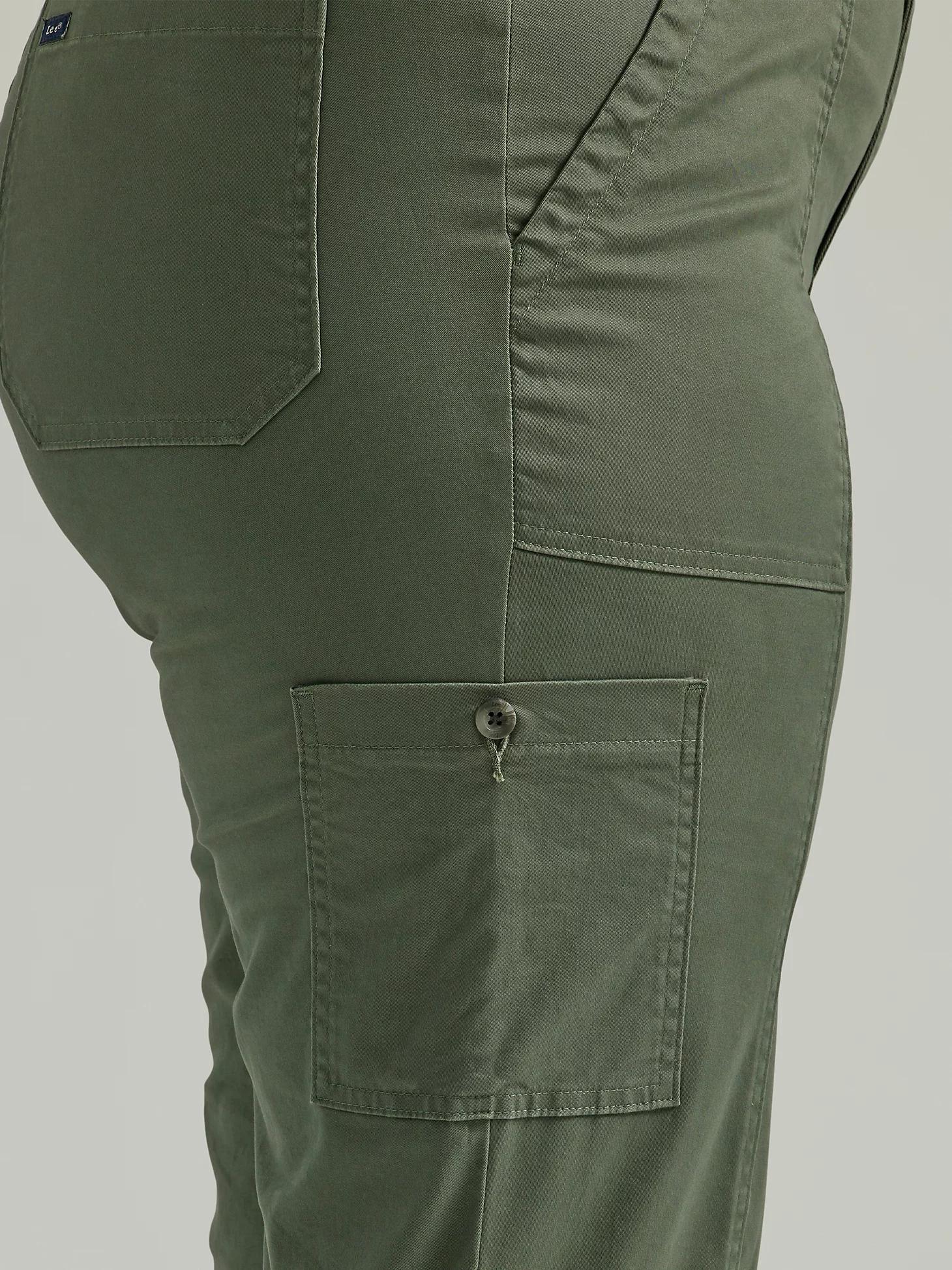 Women's Ultra Lux Comfort with Flex-to-Go Loose Utility Pant (Plus) | Women's Pants | Lee® Product Image