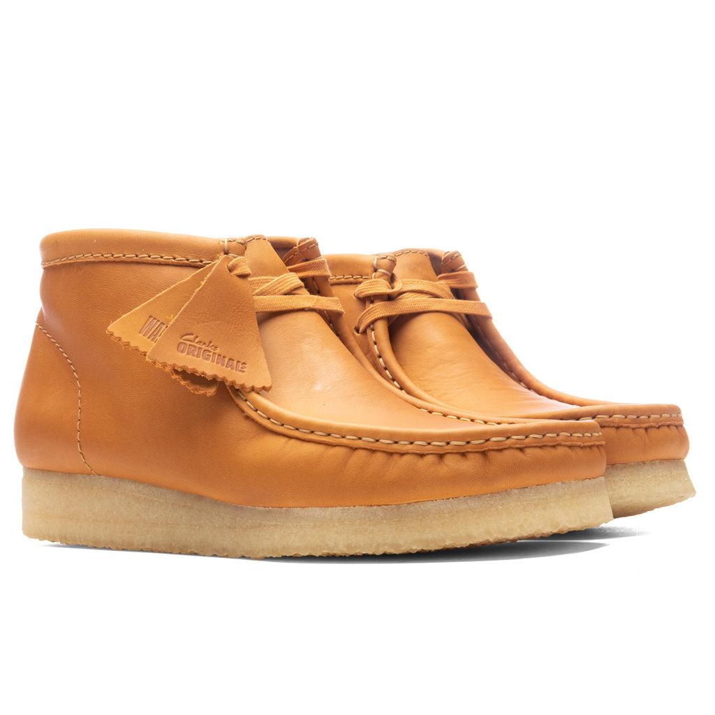 Wallabee Leather Boot Mid - Tan Male Product Image