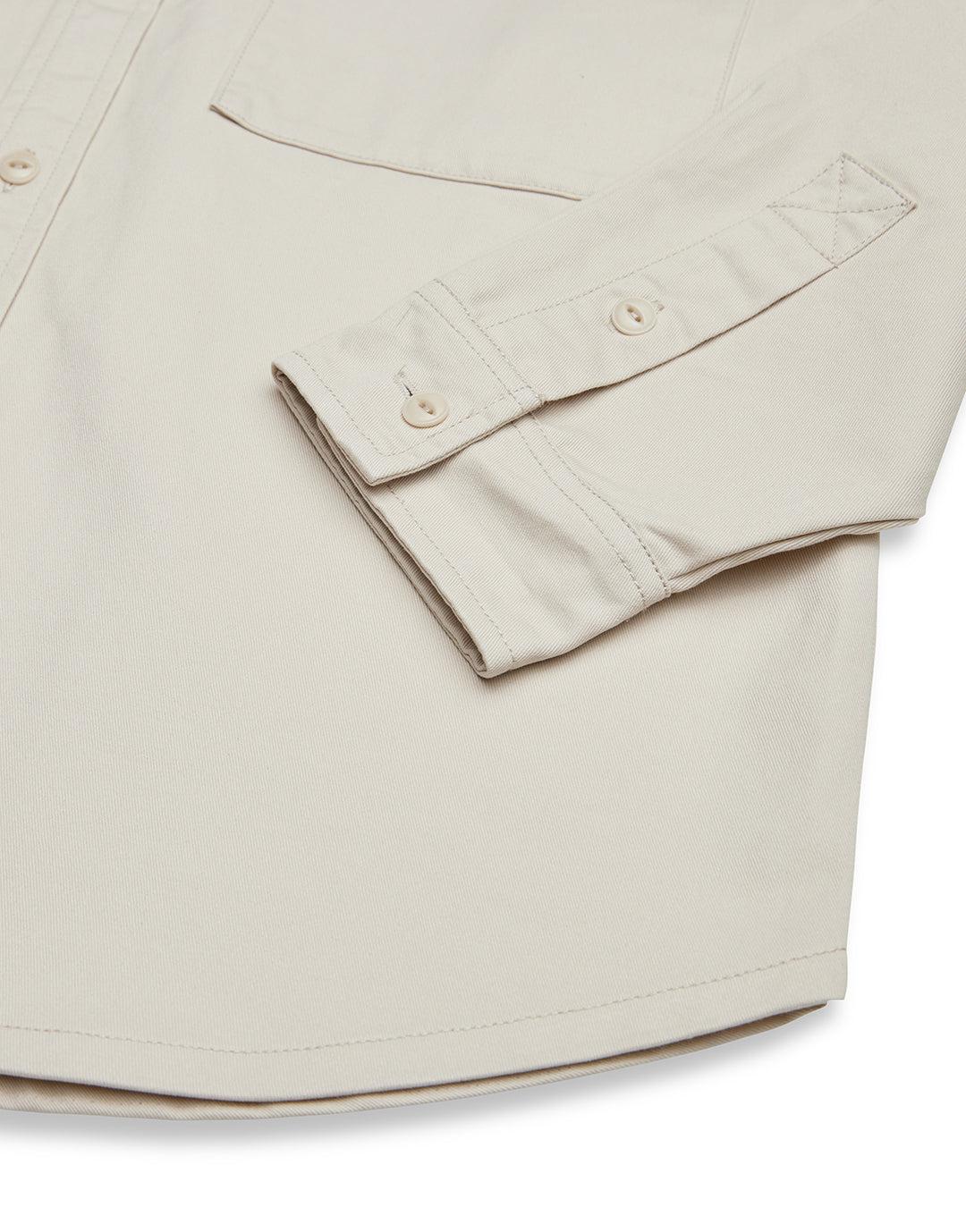 Frizell Twill Shirt - Dirty White Product Image