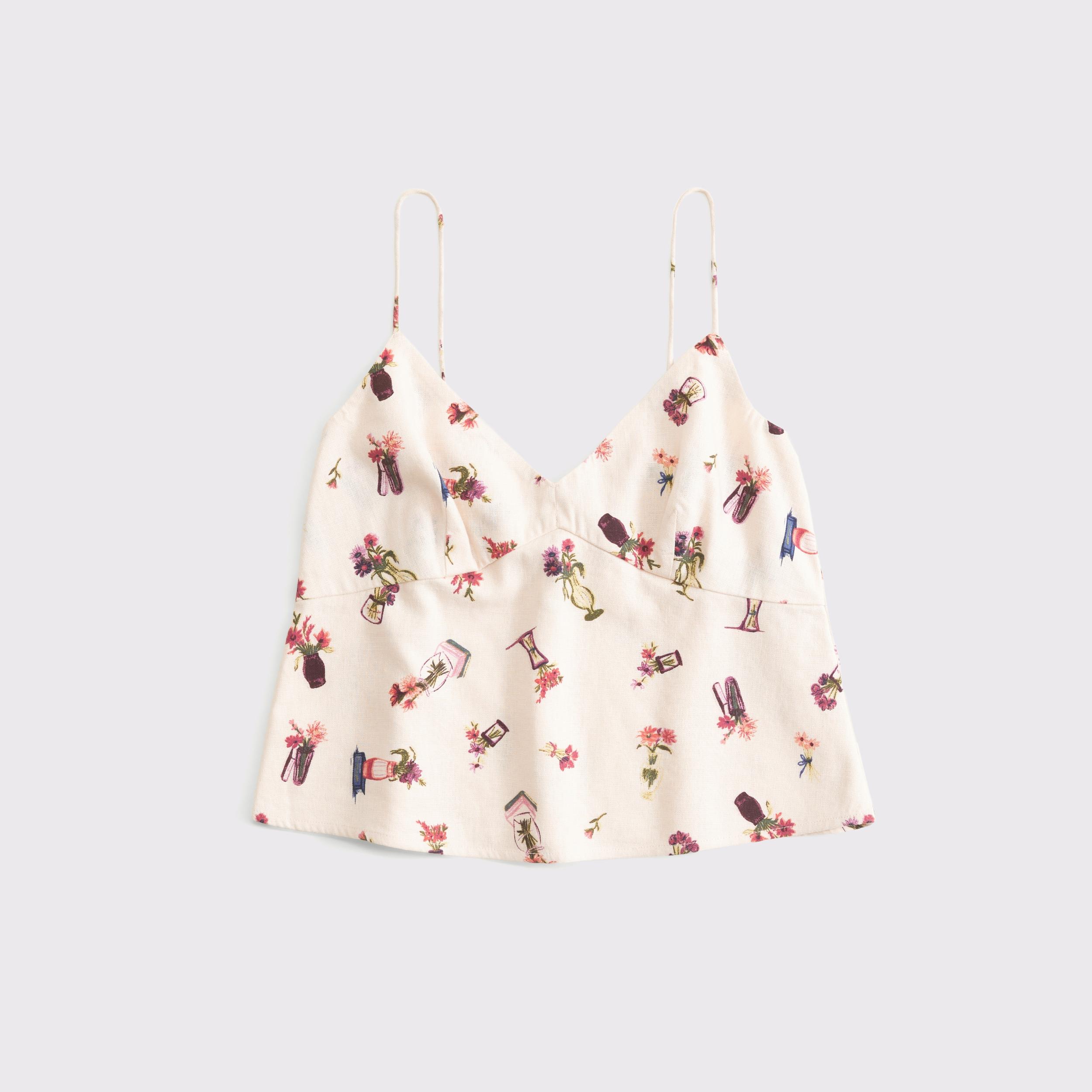 Denim Babydoll Cami Product Image