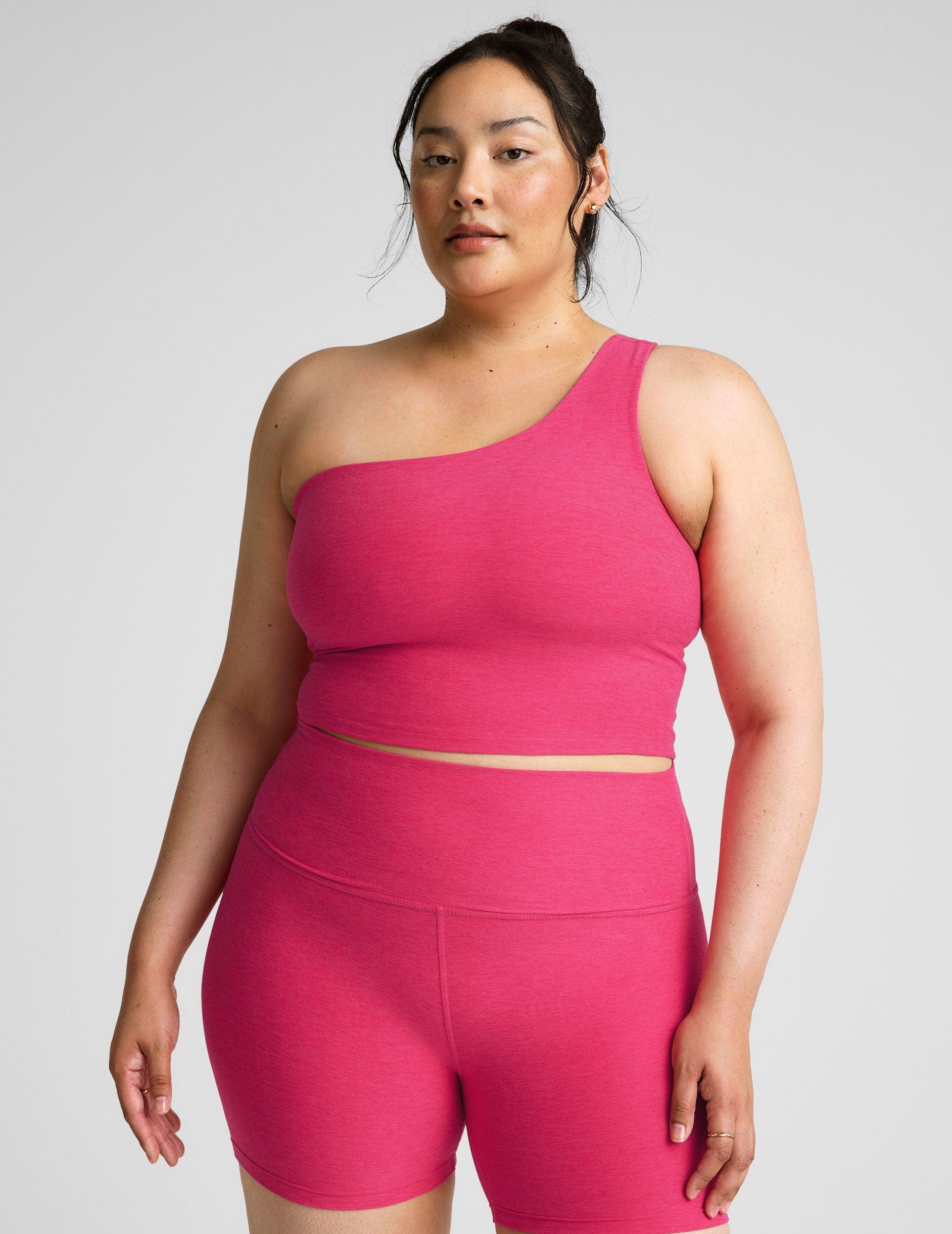 Spacedye The Bold Shoulder Cropped Tank Product Image