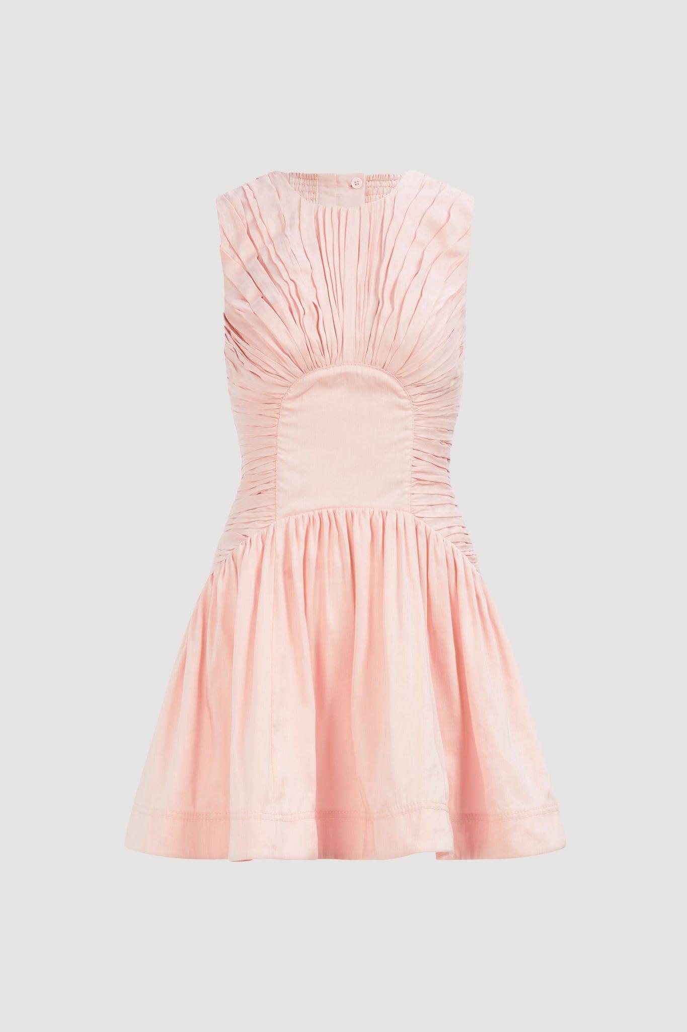 Medea Mini Dress-TEA BLOSSOM / 4 Product Image