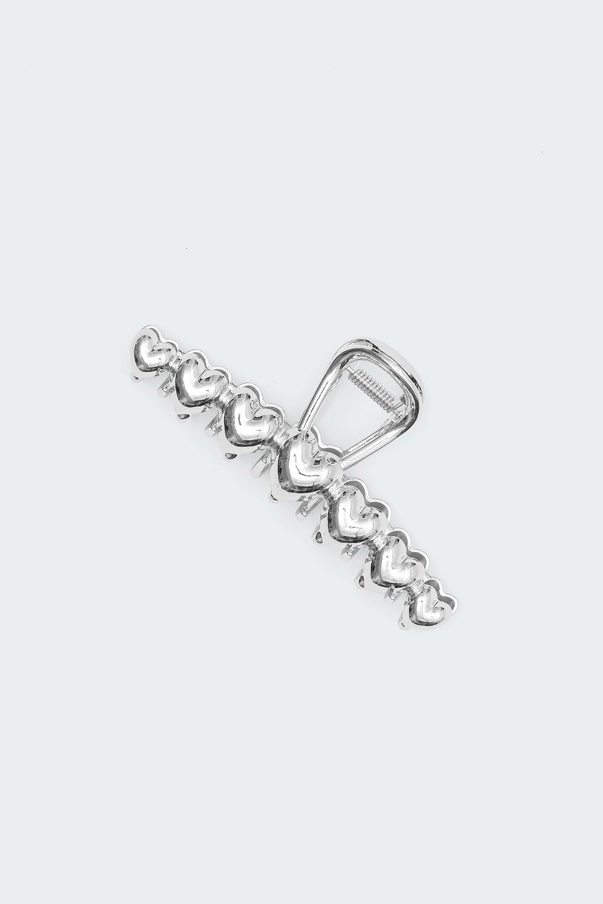 Metal Heart Claw Clip Product Image