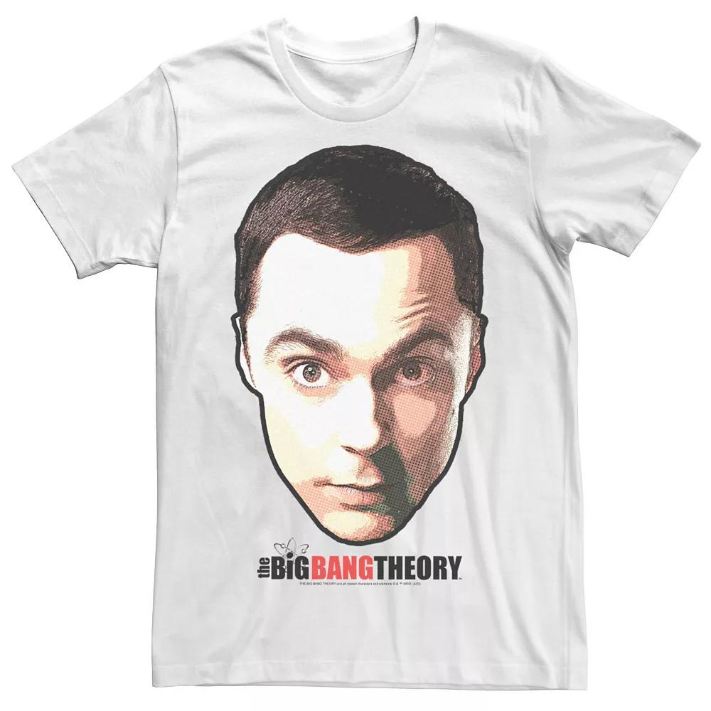 Men's The Big Bang Theory Sheldon Big Face Tee,  Product Image