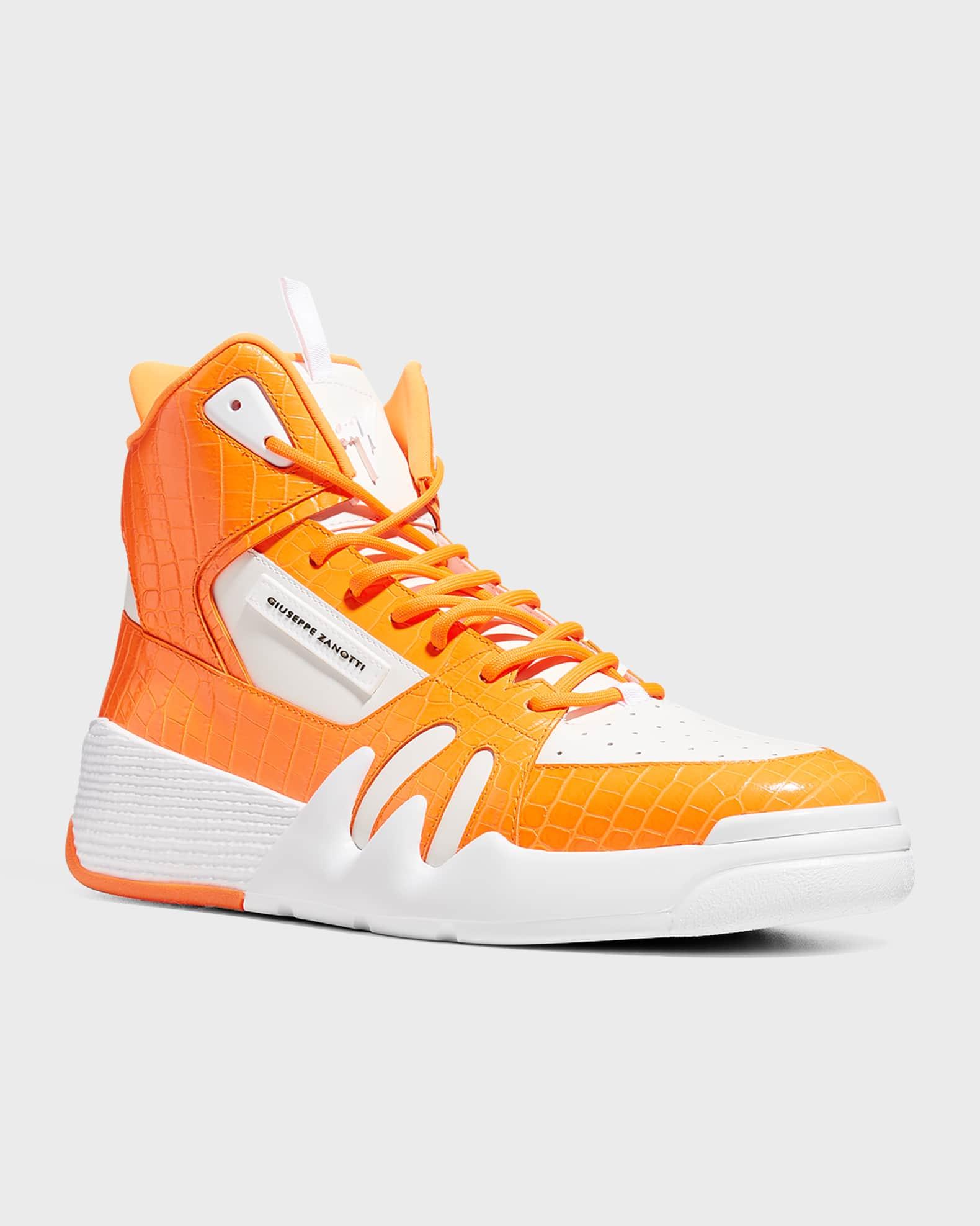 Men's Talon High-Top Leather Sneakers Product Image