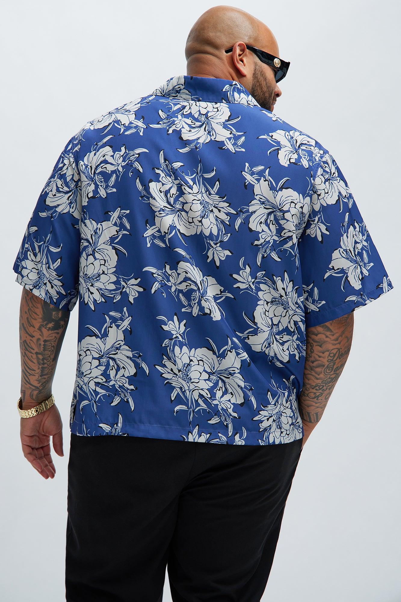 Chester Floral Shirt - Blue/combo Product Image