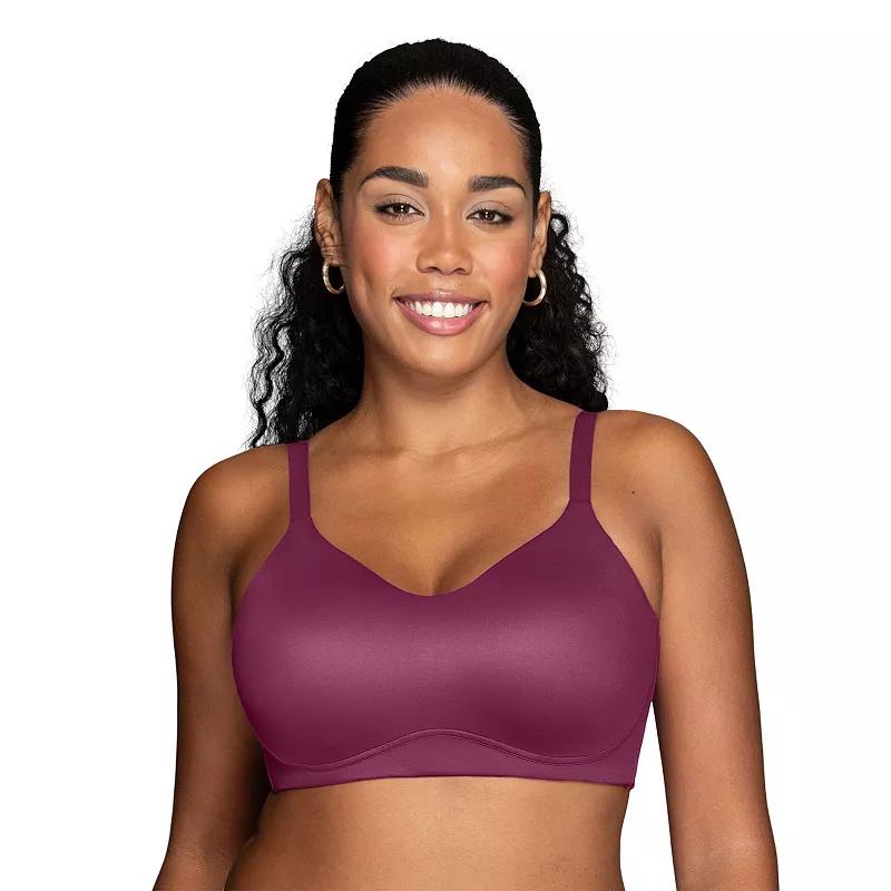Vanity Fair Lingerie Beauty Back Simple Sizing Wireless Bra 72118, Womens Soft Purple Product Image