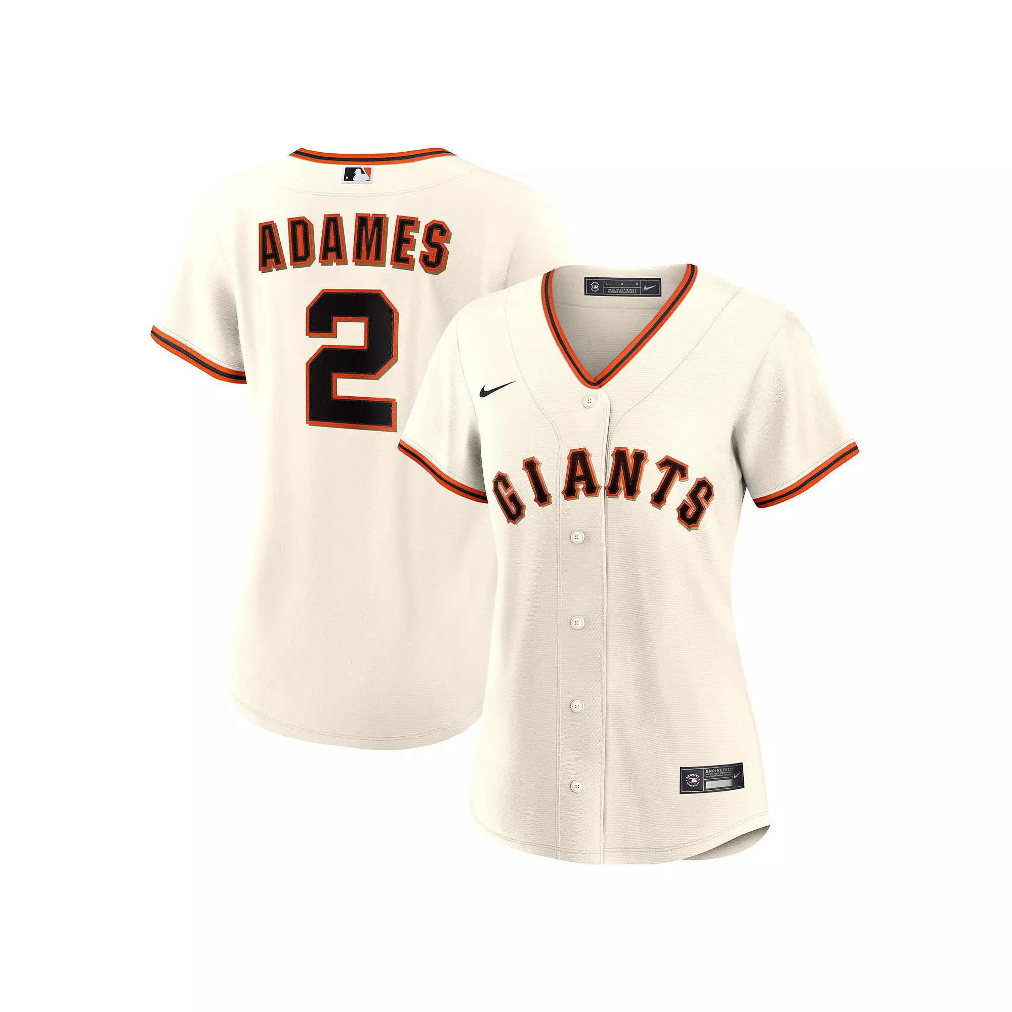 Women's Nike Willy Adames Cream San Francisco Giants Home Replica Jersey, Size: Small, Beige Product Image