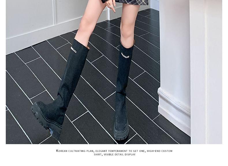 High Waist Plaid Mini A-Line Skirt Product Image