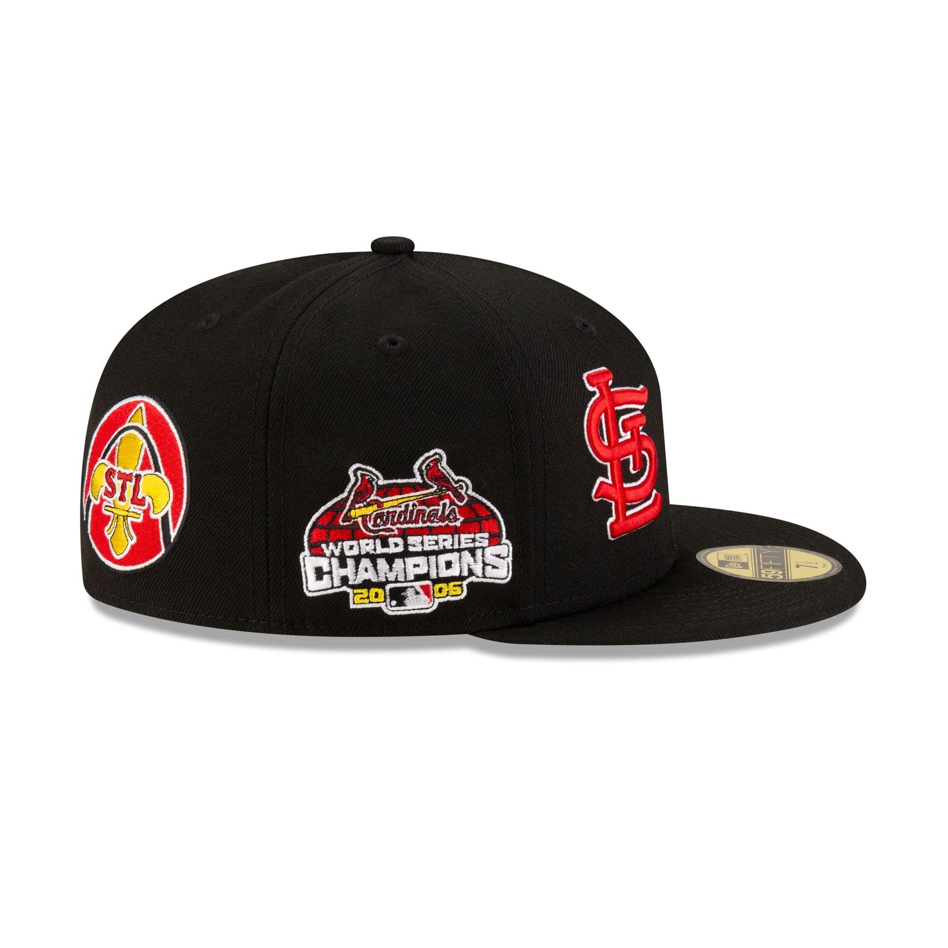 Jayson Tatum x St. Louis Cardinals Black 59FIFTY Fitted Hat Male Product Image