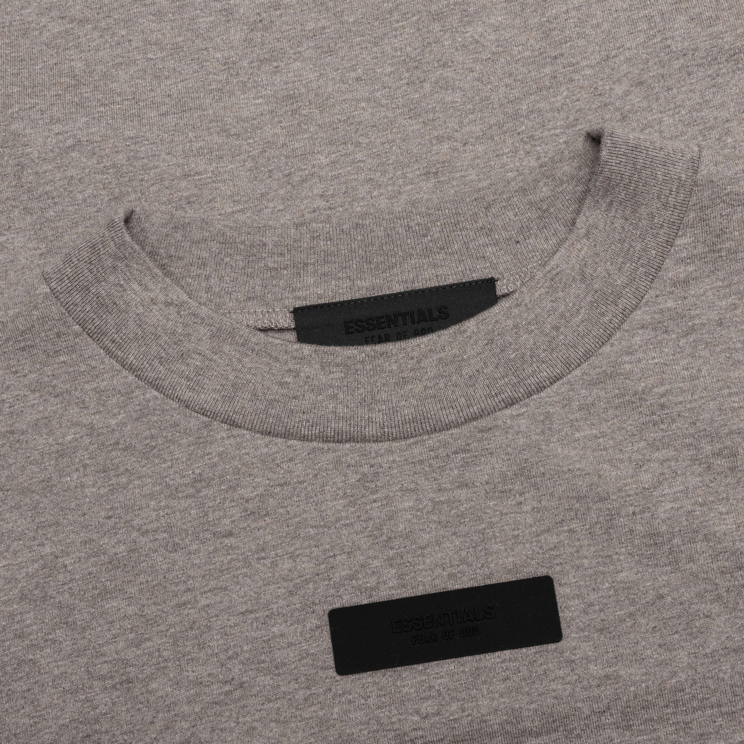 Essentials S/S Tee - Heather Grey Male Product Image
