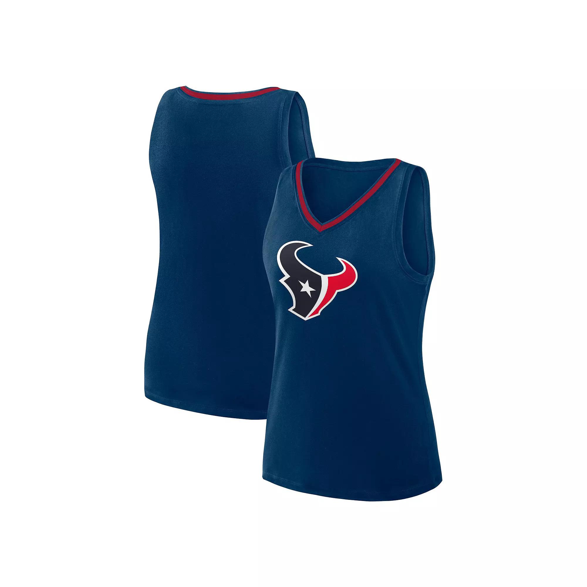 Women's Navy Houston Texans Plus  Product Image