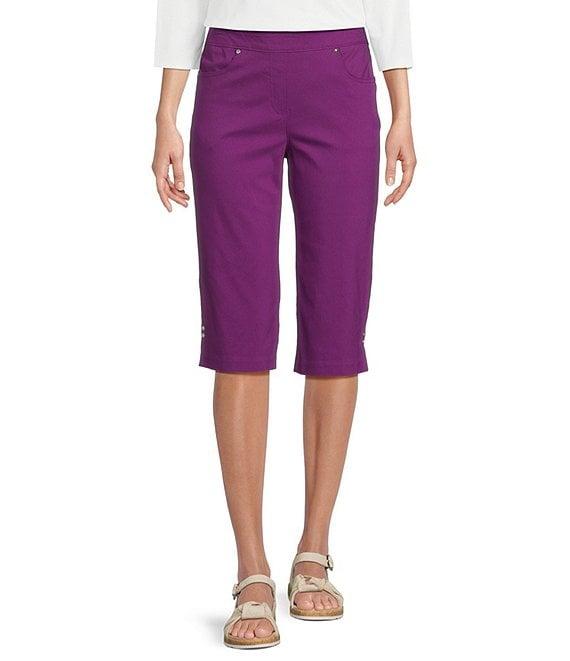 Allison Daley Petite Size Tech Stretch Pull-On Skimmer Pants Product Image