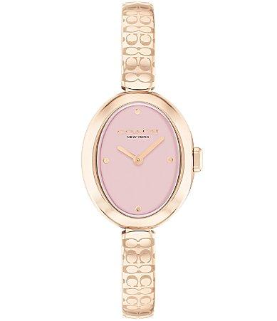 COACH Womens Sammy Quartz Analog Stainless Steel Logo Bracelet Watch Product Image